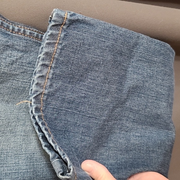 London Jean Womens Button Fly Jeans Pockets Sz 6 EUC - Picture 5 of 12